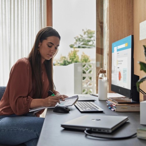 Комп'ютер HP ProOne 440 G9 AiO / i5-14500, 16, 512, WiFi, Win11P (A1HP6ES)