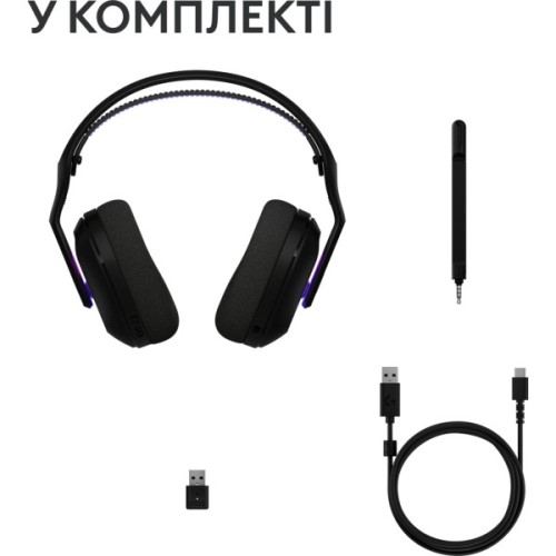 Навушники Logitech G522 Lightspeed Wireless Gaming Headset Black (981-001544)