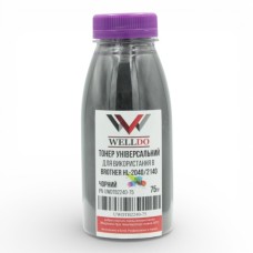 Тонер Brother TN-420/630/660/1035/1075/2075, фасовка, 75г Welldo (UWDTB2240-75)