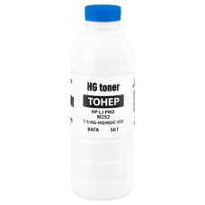 Тонер HP CLJ Pro M252 50г, cyan HG (TSM-HGH02C-050)