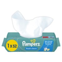 Дитячі вологі серветки Pampers Fresh Clean 52 шт (8001841041360)