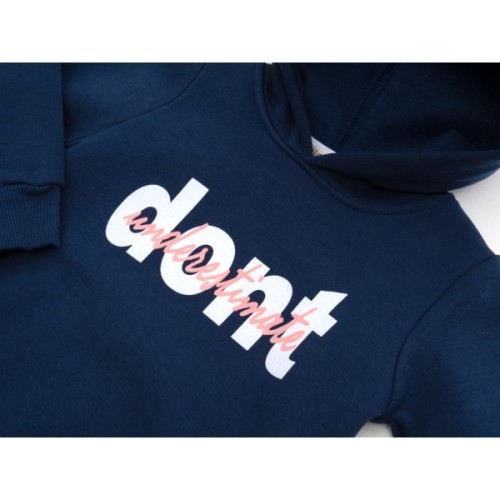 Спортивний костюм дитячий Smile флисовий (8168-982G-blue)