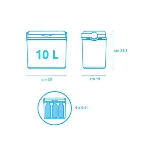 Термобокс Adriatic 10л фіолетовий (8002936801708)