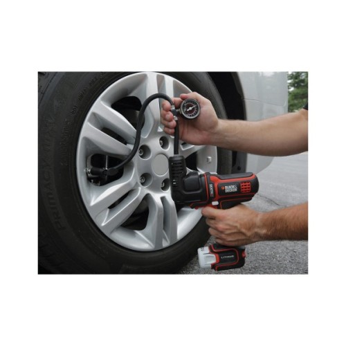 Насадка Black&Decker Насадка Multievo, компрессор с манометром BLACK+DECKER, с наборо (MTNF9)