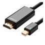 Кабель мультимедійний miniDisplayPort M to HDMI M 1.5m MD101 4K black Ugreen (20848)