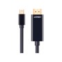 Кабель мультимедійний miniDisplayPort M to HDMI M 1.5m MD101 4K black Ugreen (20848)