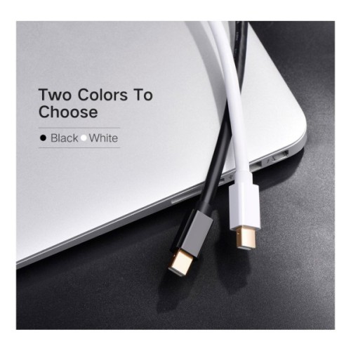 Кабель мультимедійний miniDisplayPort M to HDMI M 1.5m MD101 4K black Ugreen (20848)