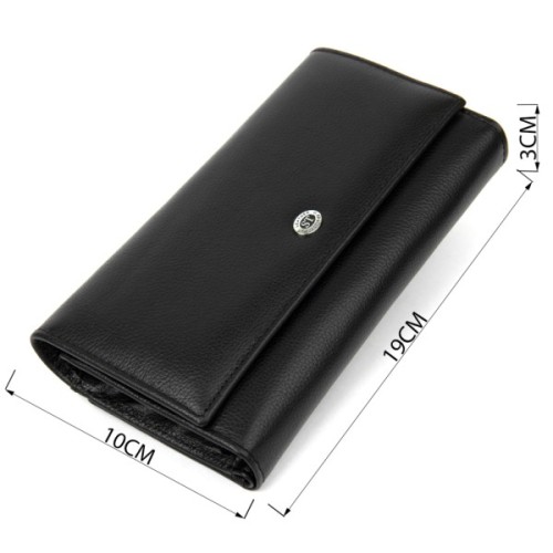 Гаманець ST Leather Чорний (19388)