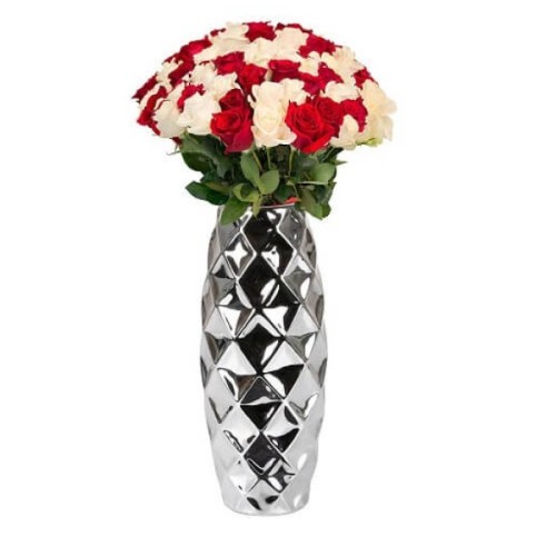 Ваза Scheurich Mirror Silver 47 см (62225)