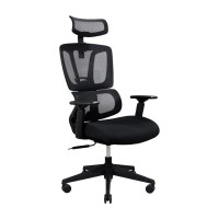 Офісне крісло Richman Баланс Про Пластик Synchro Сітка Чорне (ADD0003215)