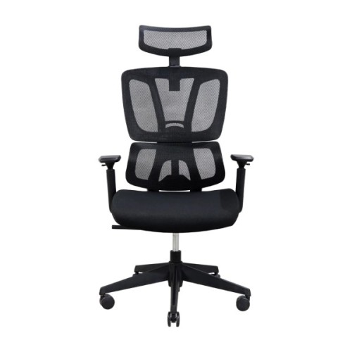 Офісне крісло Richman Баланс Про Пластик Synchro Сітка Чорне (ADD0003215)