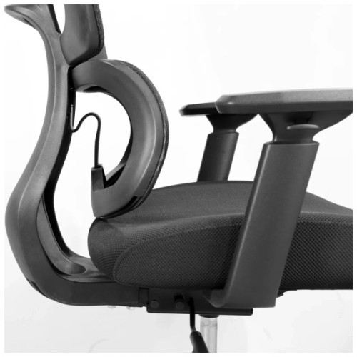 Офісне крісло Richman Баланс Про Пластик Synchro Сітка Чорне (ADD0003215)
