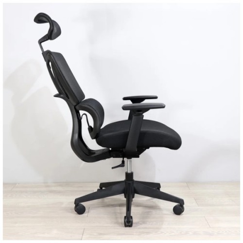 Офісне крісло Richman Баланс Про Пластик Synchro Сітка Чорне (ADD0003215)