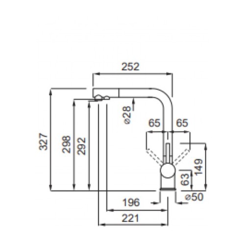 Змішувач Elleci TOURMALINE T01 avena 51