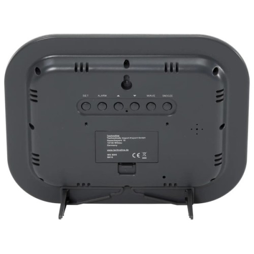 Настінний годинник Technoline WS8005 Silver/Black (DAS301208)