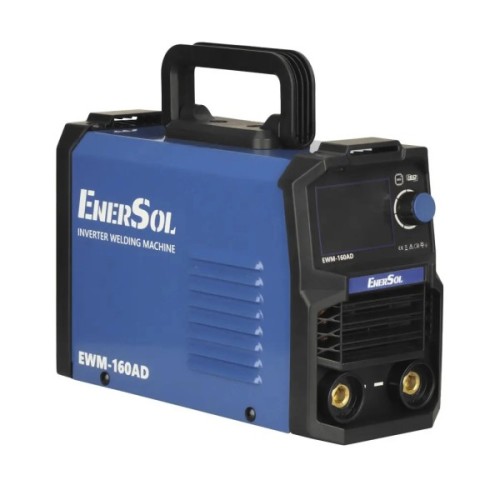 Зварювальний апарат Enersol інверторний, 20-160 A, 7.2 кВт, 3.1 кг (EWM-160AD)