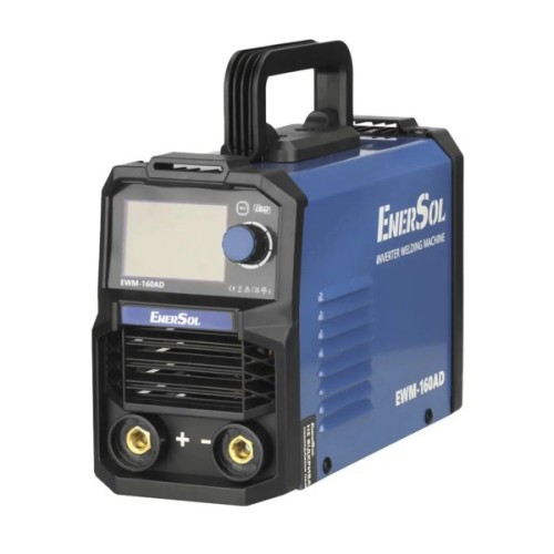 Зварювальний апарат Enersol інверторний, 20-160 A, 7.2 кВт, 3.1 кг (EWM-160AD)