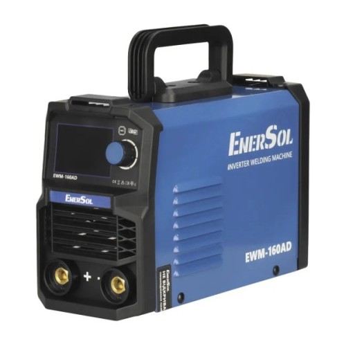 Зварювальний апарат Enersol інверторний, 20-160 A, 7.2 кВт, 3.1 кг (EWM-160AD)