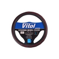 Чохол на руль VITOL L чорн (VLU-2402001 L)