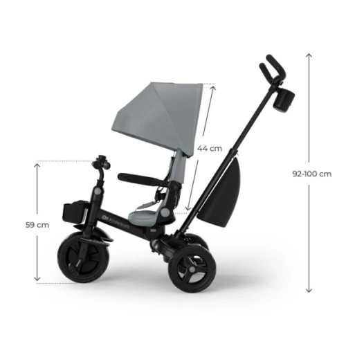 Дитячий велосипед Kinderkraft Aveo 2 Plus Grey (KRAVEO02GRY0000) (5902533929474)