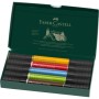 Художній маркер Faber-Castell набір двосторонніх Pitt Artist Pen Dual Marker, 5 кольорів (32416)