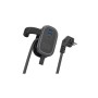 Мережевий фільтр живлення HOCO NS7 1 роз, 2 USB,USB-C, 20W, 1.1м, Black (NS7B)