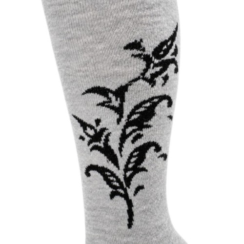 Колготки дитячі BNM з квітами (M0C0301-1215-5G-lightgray)