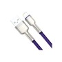 Дата кабель USB 2.0 AM to Lightning 2.0m 2.4A metal purple Baseus (CALJK-B05)