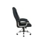 Офісне крісло Richman Бургас Хром M-2 (Anyfix) Чорне (R00000044722)