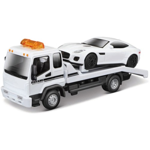 Спецтехніка Bburago Евакуатор з автомоделлю Jaguar F-Type R Dynamic V6 (18-31419)