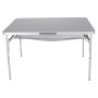 Туристичний стіл Bo-Camp Premium 118x78 cm Grey (1404423) (DAS303283)