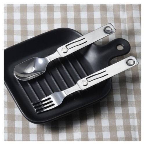 Набір туристичного посуду Roxon C2 2 in1 (ложка, виделка) (RoxC2)