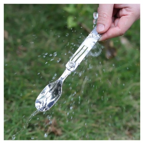 Набір туристичного посуду Roxon C2 2 in1 (ложка, виделка) (RoxC2)