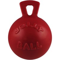 Іграшка для собак Jolly Pets Tug-n-Toss Гиря 10 см червона (0788169040432)