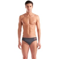 Плавки Arena Team Swim Briefs Solid 004773-504 темно-сірий 90 (3468337617754)