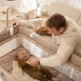 Дитячий манеж Kinderkraft Leody Up Beige (5902533930142)