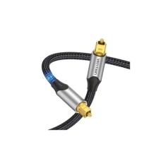 Кабель мультимедійний Optical Toslink 3.0m 5.1ch gray Vention (BAVHI)