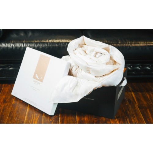 Ковдра MirSon пухова Luxury Exclusive 078 легке 155x215 см (2200000013682)