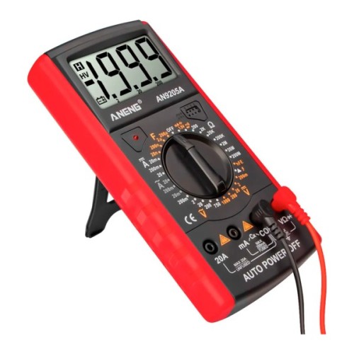 Цифровий мультиметр ANENG AN9205A, V, A, R, F, функція hFE (AN9205A)
