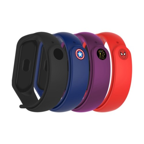 Ремінець до фітнес браслета Armorstandart комплект 4шт Xiaomi Mi Band 7/6/5 Superhero Edition 2 (ARM77060)
