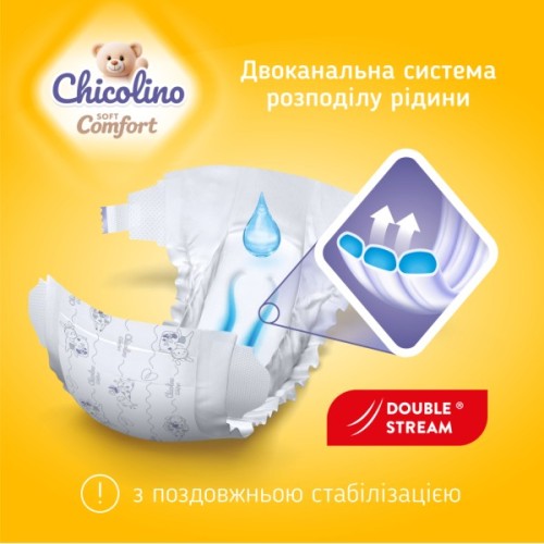 Підгузки Chicolino Soft comfort Розмір 6 (16+-кг) 28 шт (4820204703561)