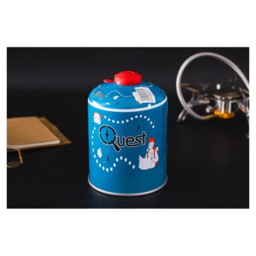 Пальник BRS Набір BRS-1 складний + балон різьбовий бутановий Quest, 450гр (BRS-1Q-G450)