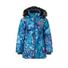Куртка дитяча Huppa MELINDA 18220030 блакитний з принтом 110 (4741468974569)