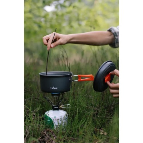 Котел туристичний Tribe Pot 1 л Alu (T-FH-0040-grey)