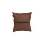 Подушка EVAtech ECO 40x40 см коричнева з коричневою ниткою (SPBCSZZ)
