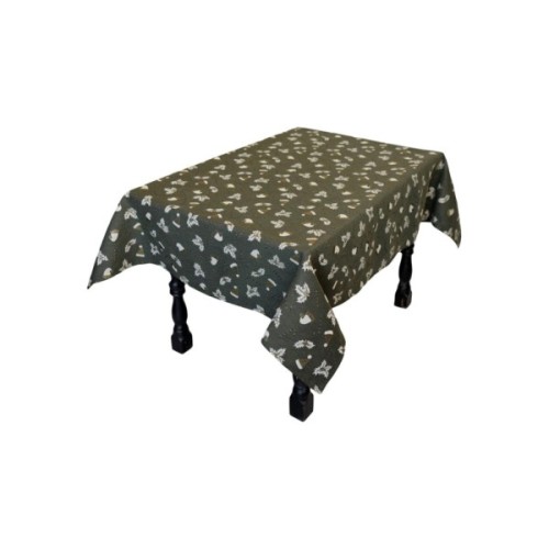 Скатертина Прованс Шапочки на зеленому 136х180 см (036858)