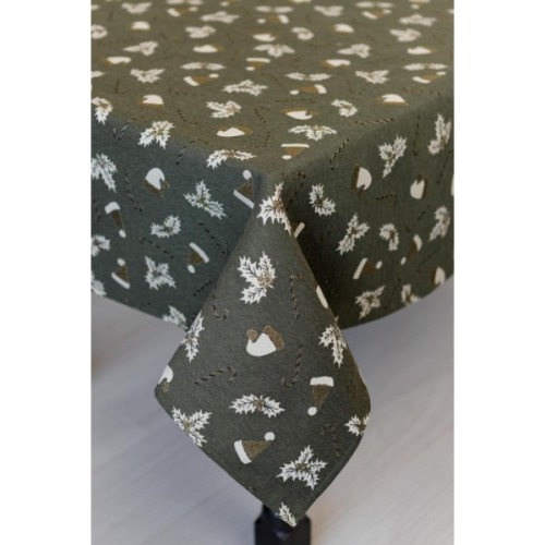 Скатертина Прованс Шапочки на зеленому 136х180 см (036858)