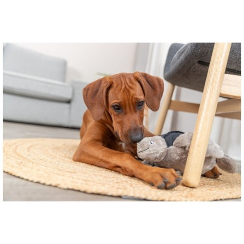 Іграшка для собак Trixie BE NORDIC Черепаха Хауке 34 см сіра (4011905360621)