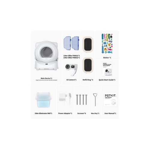 Туалет для котів Petkit Purobot Ultra with Camera Self-Clean (P9903)