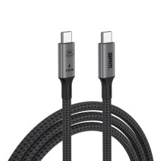 Дата кабель USB-C to USB-C 1.0m USB4 40Gbps 240W 8K60Hz black Armorstandart (ARM81921)